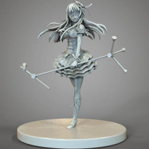 preview of Idolmaster Girl 3D Printing Figurine | Static