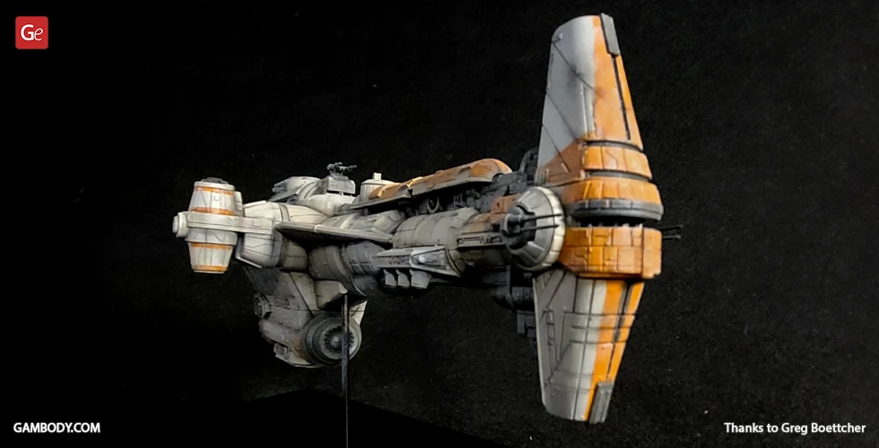 Buy Hammerhead Corvette 3D Printing Model | Assembly