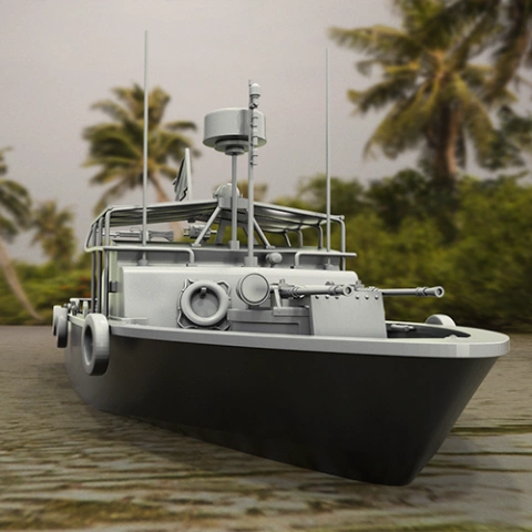 preview of Patrol Boat 31 Mk 2 3D Printing Model | Assembly