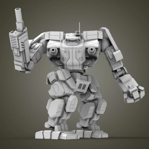 preview of MWO Awesome 3D Printing Files | Assembly + Action
