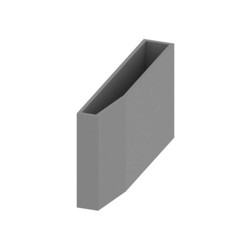 H209 Left front storage box.stl