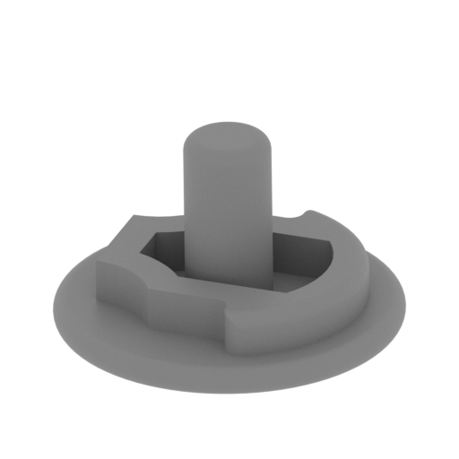 T05 Main gun angle hand wheel and firing trigger.stl