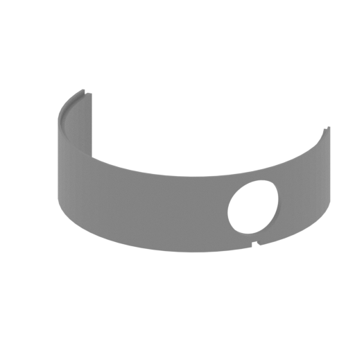 T25 Semi-circular wall.stl