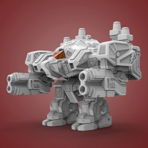 preview of Terran Thor 3D Printing Model | Assembly + Action