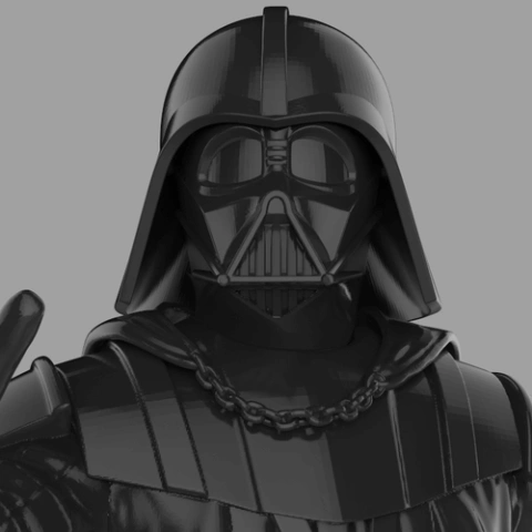 preview of Darth Vader 3D Printing Figurine | Assembly