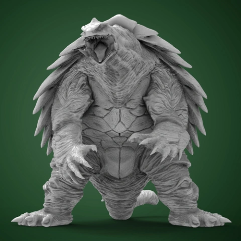 preview of Gamera 3D Printing Figurine | Assembly