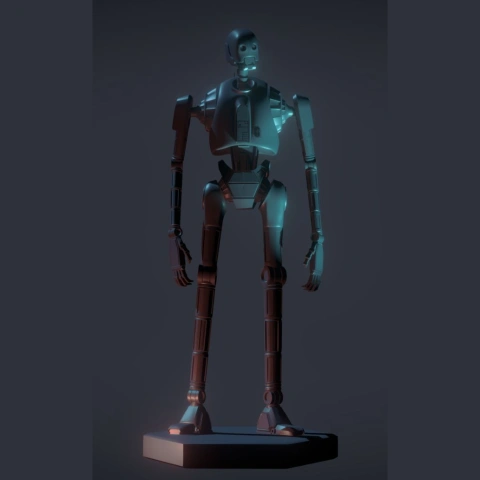 preview of K-2SO Robot Star Wars Rogue One Inspirited Figure