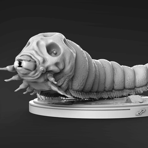 preview of Mothra Larva 3D Printing Figurine | Assembly