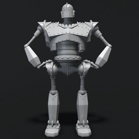 preview of The Iron Giant 3D Printing Model | Assembly + Action