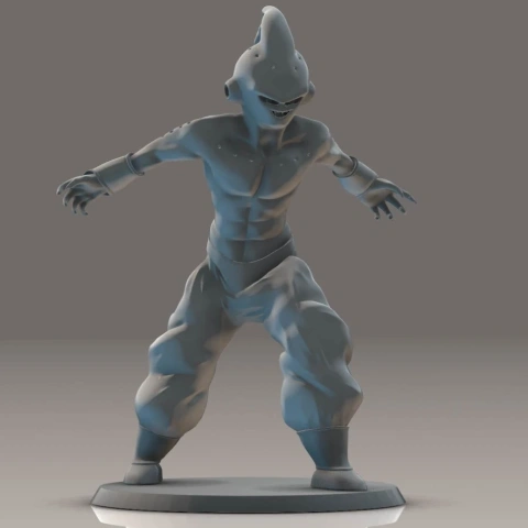 preview of Dragon Ball Z - Kid Buu Attack Pose