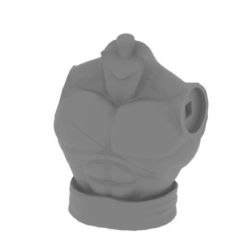 Tienshinhan torse.stl