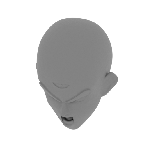 Tienshinhan tete.stl