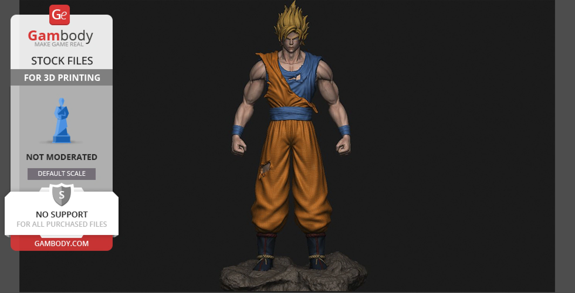 Buy GOKU Super Saiyan v2 - Dragonball Super