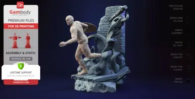 Captain America 3D Printer Files | Assembly
