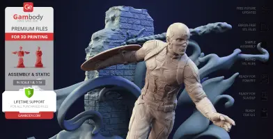 Captain America 3D Printer Files | Assembly