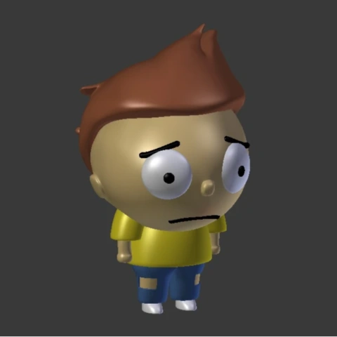 preview of Pocket Mortys: 002 Scruffy Morty