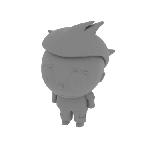 002 Scruffy Morty.stl