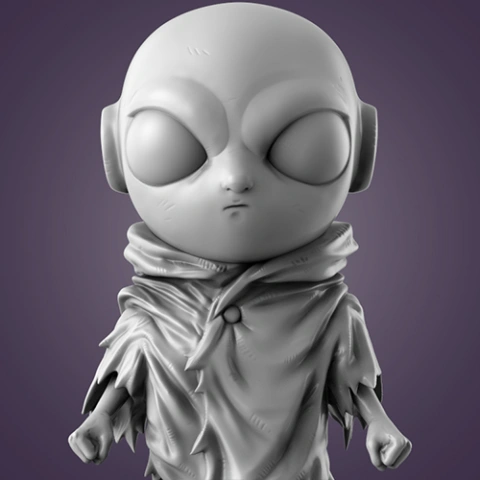 preview of Kid Jiren Dragonball Super 3D Printing Figurine | Assembly