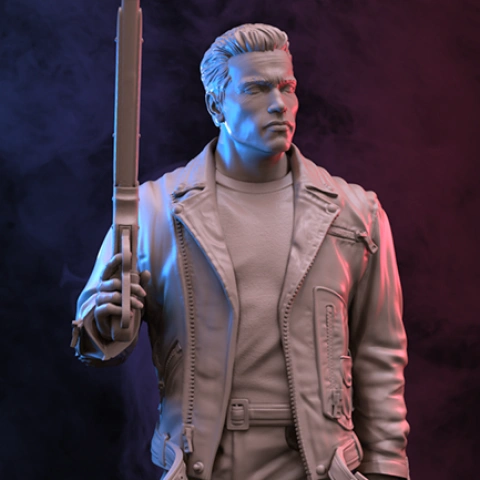 preview of Terminator T-800 3D Printing Figurine | Assembly