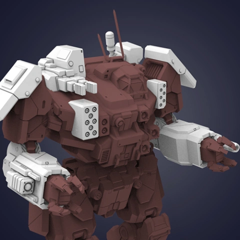 preview of Guns Pack for Thunderbolt 3D Printing Models | Assembly
