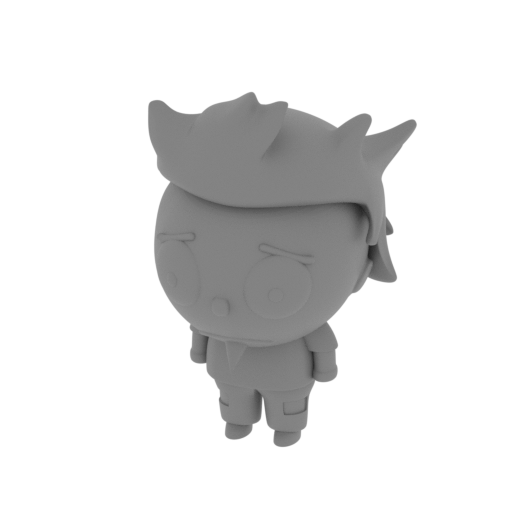 003 Unkempt Morty.stl