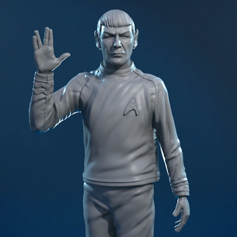 preview of Spock 3D Printing Figurine | Assembly