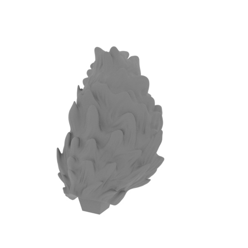 8_Jiraiya_hair_FDM(repaired).stl