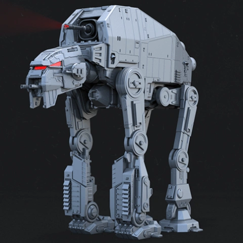 preview of AT-M6 Walker 3D Printing Model | Assembly