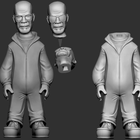 preview of Cartoon Walter White
