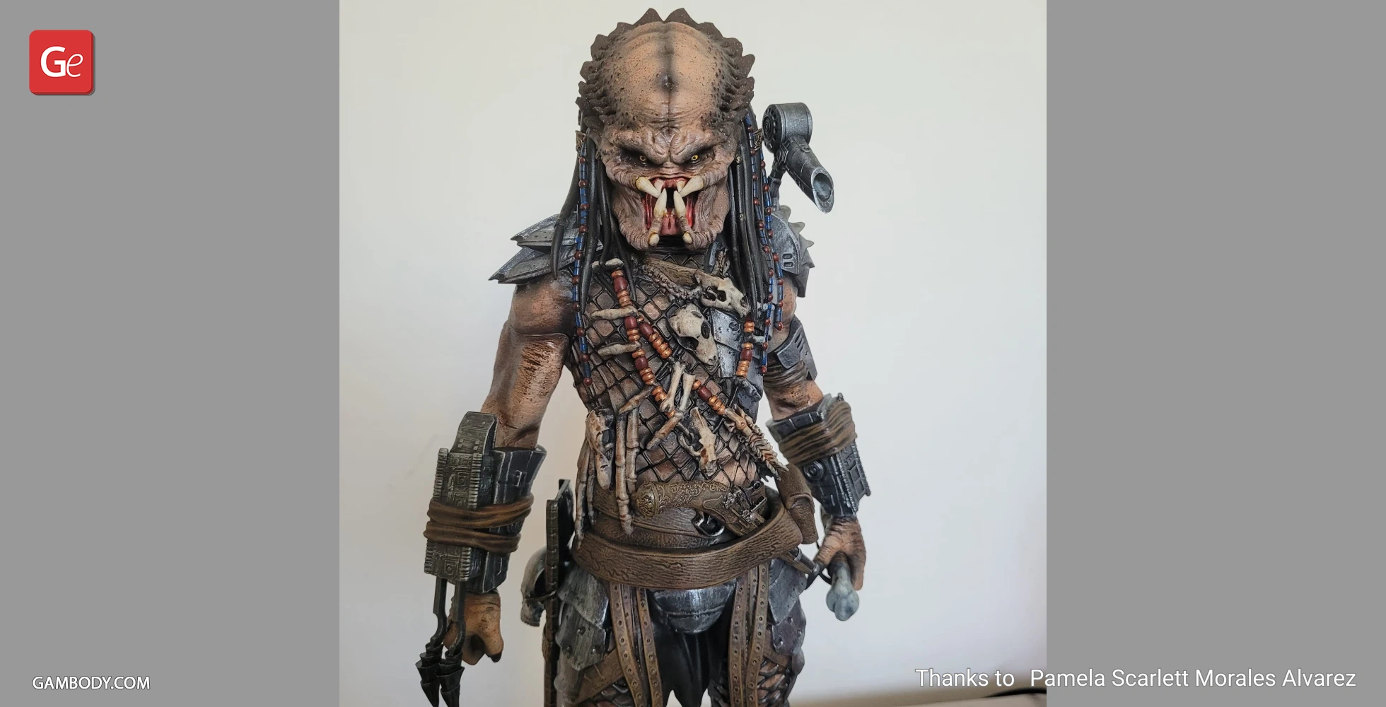 Buy Elder Predator 3D Printing Figurine | Assembly