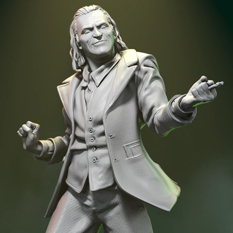 preview of Joker 2019 3D Printing Figurine | Assembly