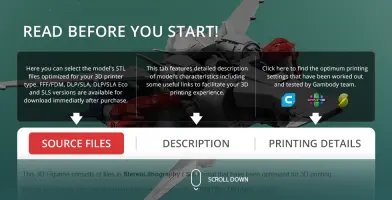 Image with instructions for downloading and printing Hyperion M-03 3D model STL files.