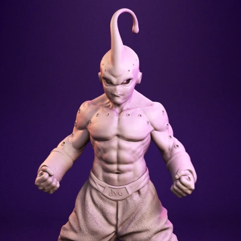 preview of Kid Buu 3D Printing Figurine | Assembly