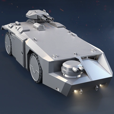 preview of M577 Armoured Personnel Carrier 3D Printing Model | Assembly