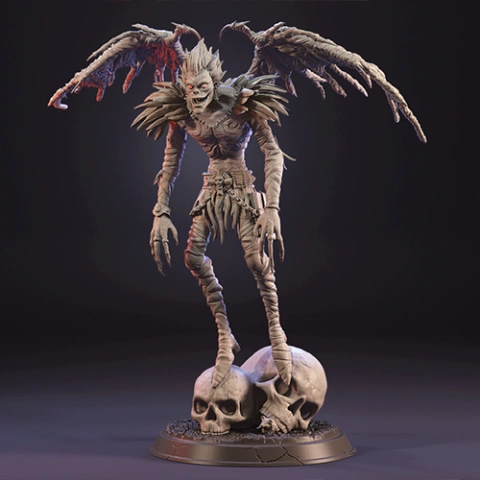 preview of Ryuk 3D Printing Figurine | Assembly