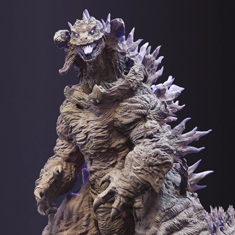preview of Mutant Shin Godzilla 3D Printing Figurine | Assembly