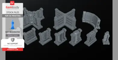 Sci Fi Terrain Pack 01
