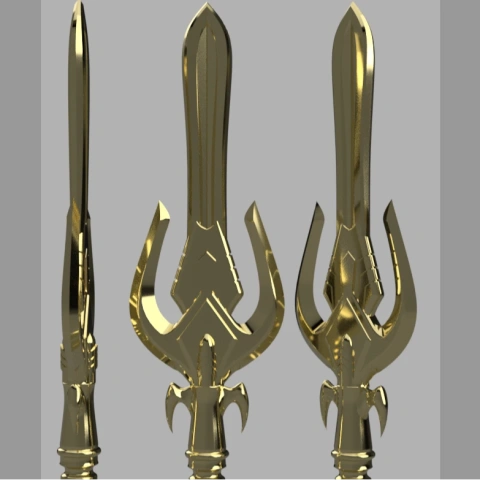 preview of Gungnir Spear from Thor 2 & Thor 3