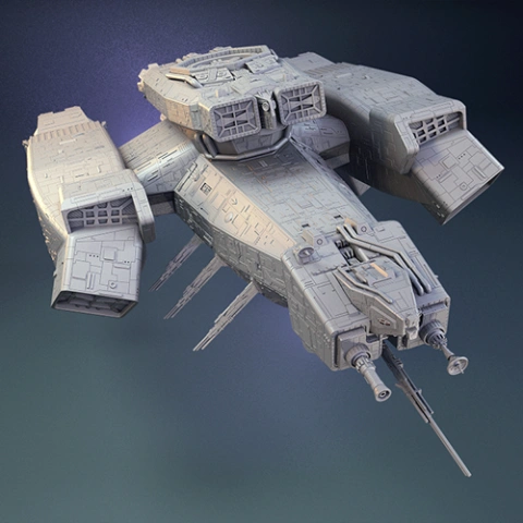 preview of USCSS Nostromo 3D Printing Model | Assembly