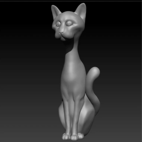 preview of Cat Figurine