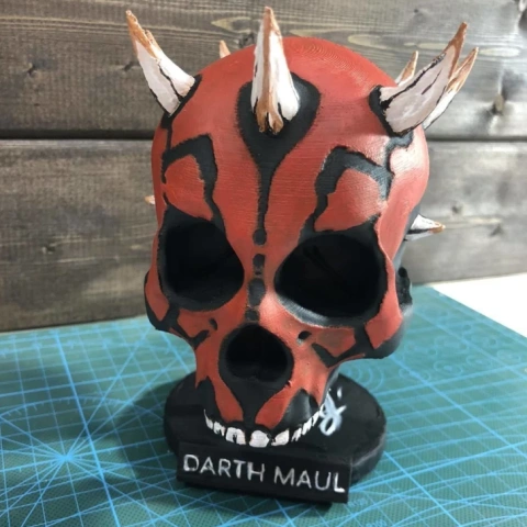 preview of Darth Maul Skull
