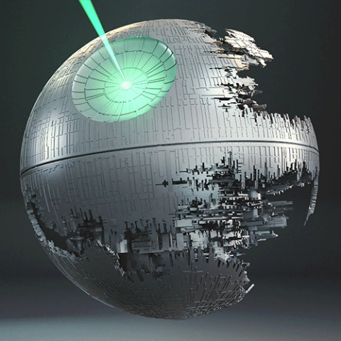 preview of Death Star II 3D Printing Model | Assembly