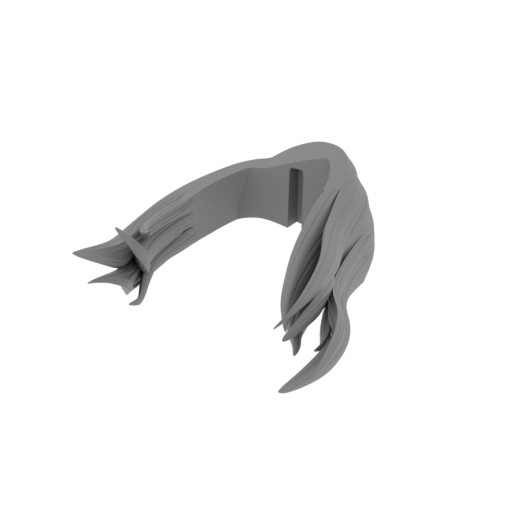 8_Long_Hair_Side_FDM.stl
