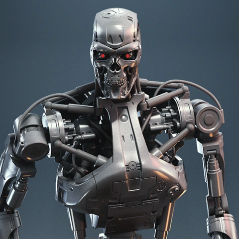 preview of T-800 Endoskeleton 3D Printing Figurine | Assembly + Action