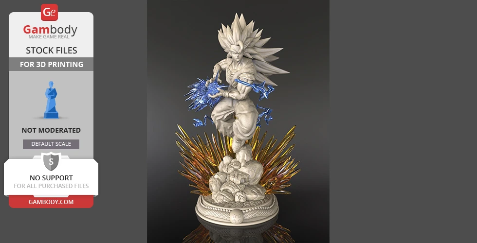 Buy Dragon Ball Z Goku Kamehameha Figurine