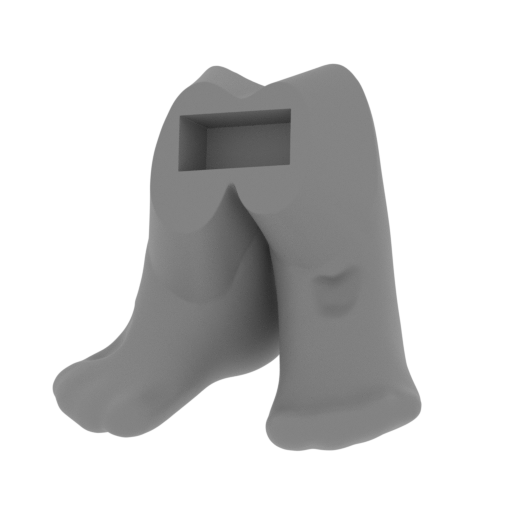 12_Barney_Rubble_legs_FDM(repaired).stl