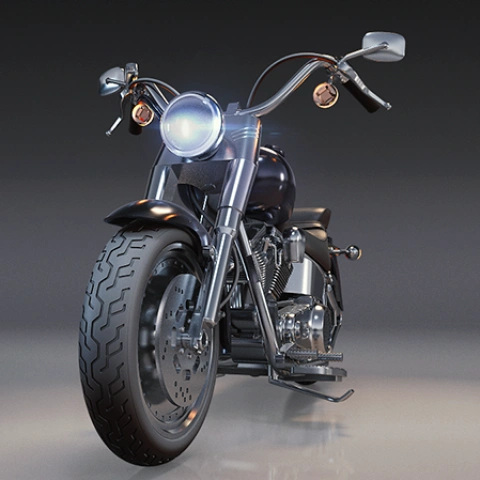 preview of Harley-Davidson Fat Boy 1991 3D Printing Model | Assembly