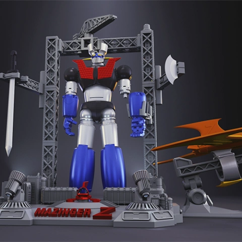 preview of Mazinger Z - Supreme Edition 3D Printing Model | Assembly