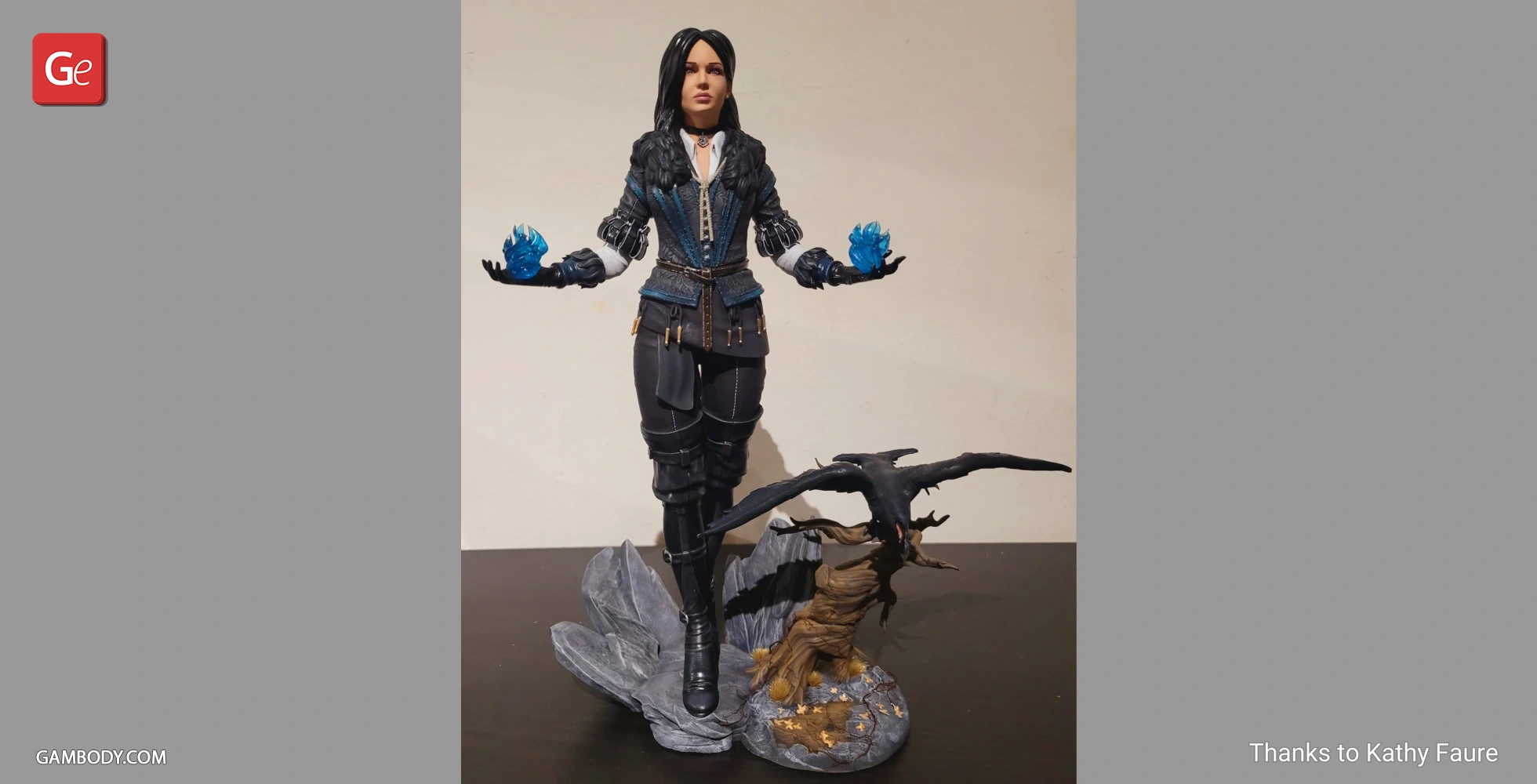 Buy Yennefer 3D Printing Figurine | Assembly