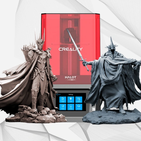 preview of Creality Resin 3D Printer + Sauron + Nazgul